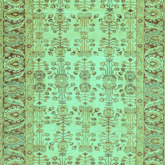 Abstract Turquoise Modern Rug, abs3039turq