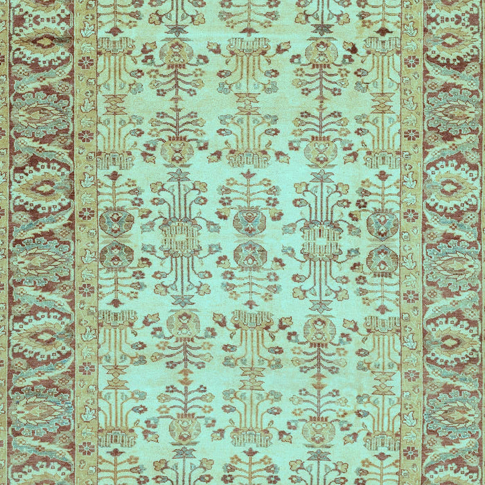 Machine Washable Abstract Light Blue Modern Rug, wshabs3039lblu