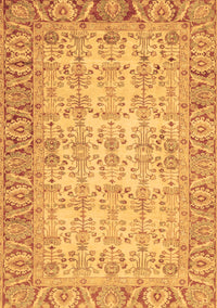 Abstract Brown Modern Rug, abs3039brn