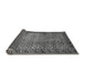 Sideview of Southwestern Gray Country Rug, abs303gry