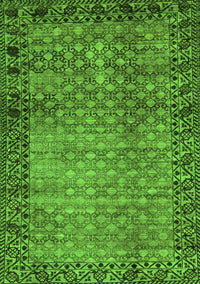 Southwestern Green Country Rug, abs303grn