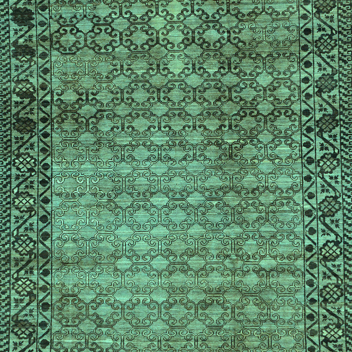 Machine Washable Southwestern Turquoise Country Area Rugs, wshabs303turq