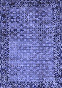 Southwestern Blue Country Rug, abs303blu