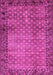 Machine Washable Southwestern Pink Country Rug, wshabs303pnk