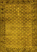 Southwestern Yellow Country Rug, abs303yw