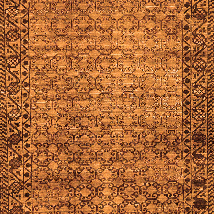 Southwestern Orange Country Rug, abs303org