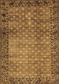 Southwestern Brown Country Rug, abs303brn