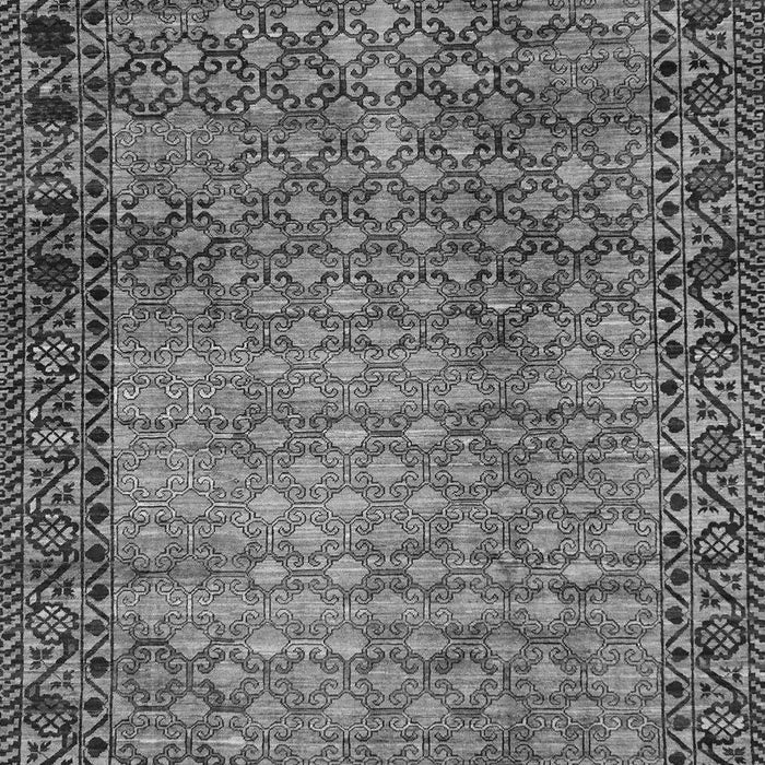 Southwestern Gray Country Rug, abs303gry