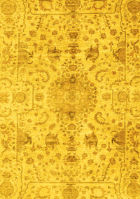 Oriental Yellow Traditional Rug, abs3040yw