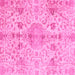 Square Oriental Pink Traditional Rug, abs3040pnk