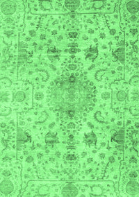 Oriental Emerald Green Traditional Rug, abs3040emgrn