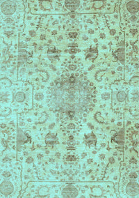 Oriental Light Blue Traditional Rug, abs3040lblu