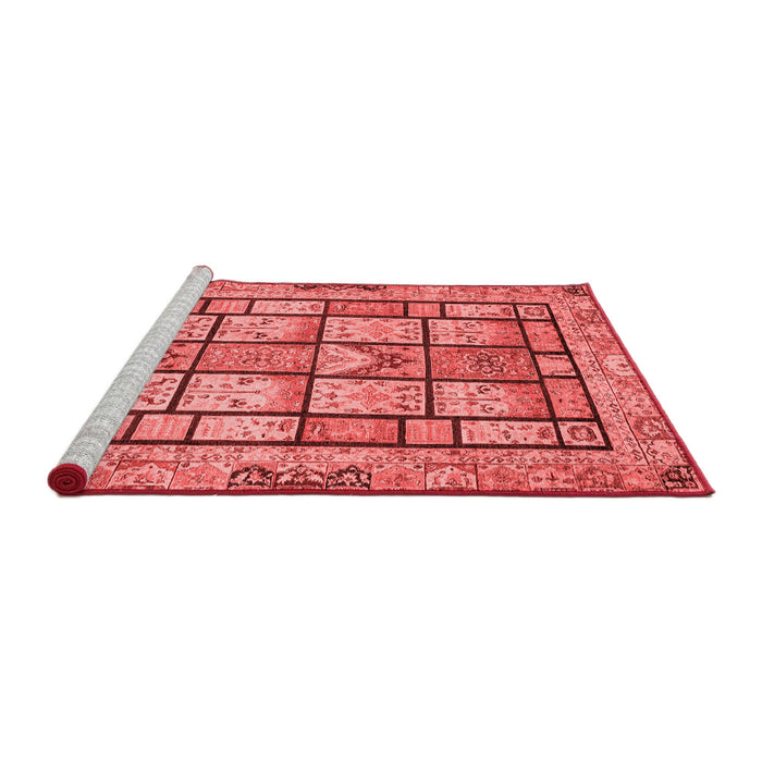 Modern Red Washable Rugs