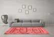 Modern Red Washable Rugs