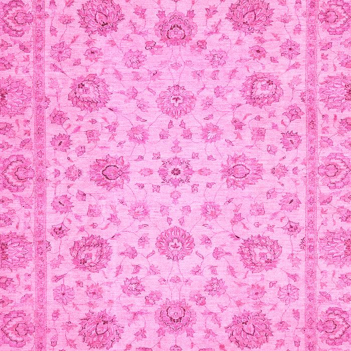 Machine Washable Oriental Pink Traditional Rug, wshabs3042pnk