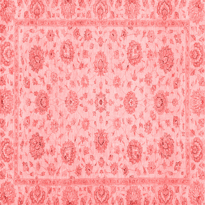 Machine Washable Oriental Red Traditional Rug, wshabs3042red