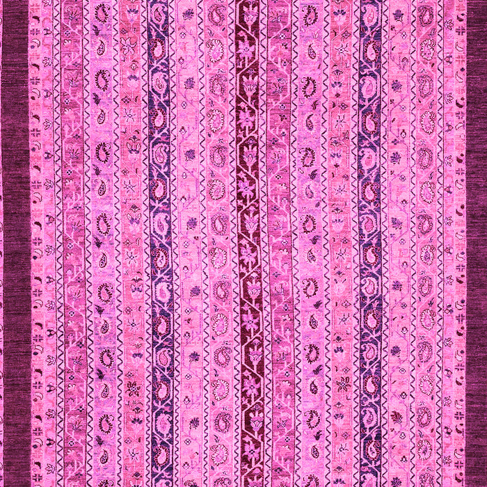 Machine Washable Abstract Pink Modern Rug, wshabs3043pnk
