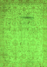 Oriental Green Traditional Rug, abs3044grn