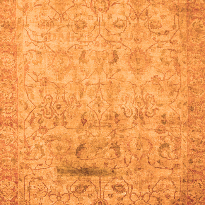 Oriental Orange Traditional Rug, abs3044org