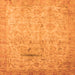 Square Oriental Orange Traditional Rug, abs3044org