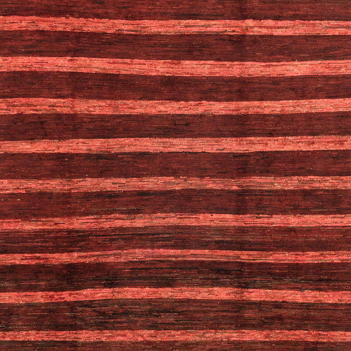 Machine Washable Abstract Red Rug, wshabs3045
