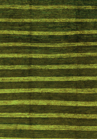 Abstract Green Modern Rug, abs3045grn