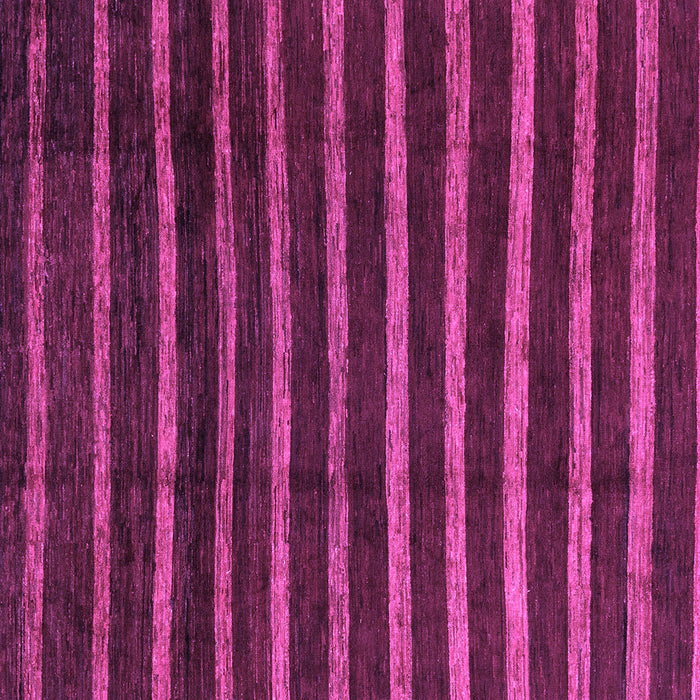 Square Machine Washable Abstract Purple Modern Area Rugs, wshabs3045pur