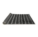 Sideview of Abstract Gray Modern Rug, abs3045gry