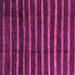 Square Abstract Purple Modern Rug, abs3045pur