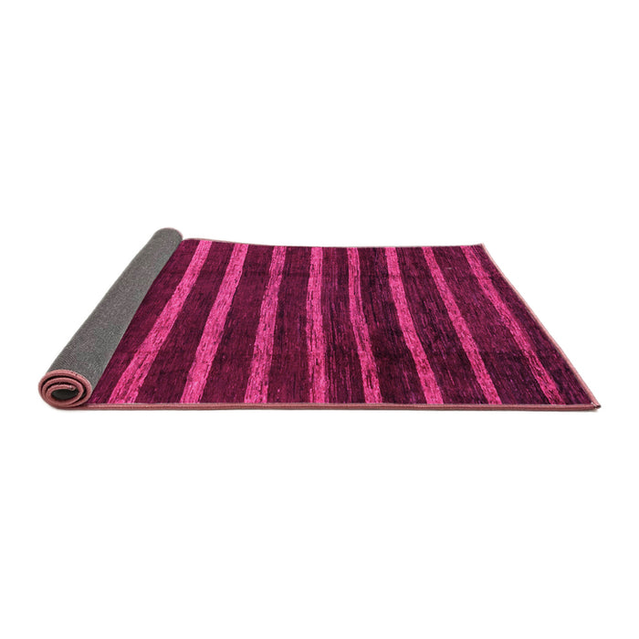 Sideview of Abstract Pink Modern Rug, abs3045pnk