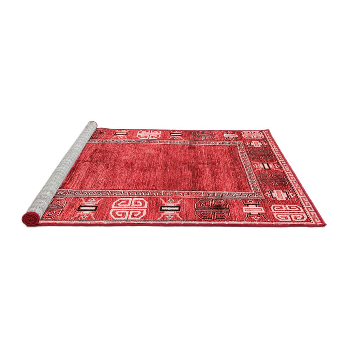 Modern Red Washable Rugs