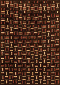 Oriental Orange Modern Rug, abs3047org