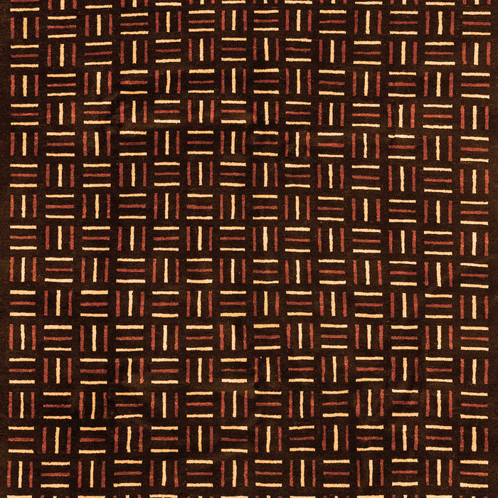 Machine Washable Oriental Orange Modern Area Rugs, wshabs3047org