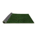 Sideview of Oriental Green Modern Rug, abs3047grn