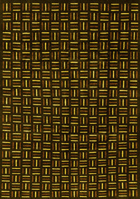 Oriental Yellow Modern Rug, abs3047yw