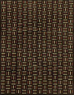 Abstract Reddish Brown Oriental Rug, abs3047