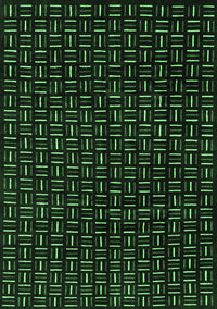 Oriental Emerald Green Modern Rug, abs3047emgrn