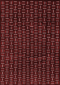 Oriental Red Modern Rug, abs3047red