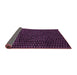 Sideview of Oriental Purple Modern Rug, abs3047pur