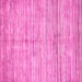 Square Oriental Pink Modern Rug, abs3048pnk