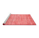 Modern Red Washable Rugs