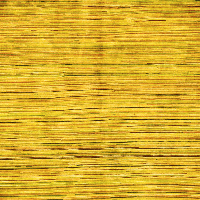 Machine Washable Oriental Yellow Modern Rug, wshabs3048yw