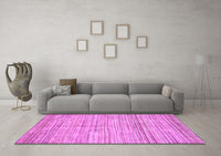 Machine Washable Oriental Purple Modern Rug, wshabs3048pur