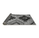 Sideview of Oriental Gray Modern Rug, abs3049gry