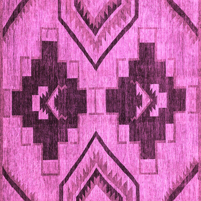 Square Oriental Purple Modern Rug, abs3049pur