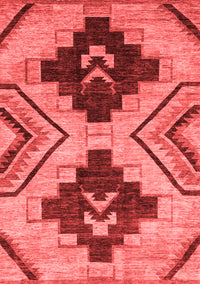 Oriental Red Modern Rug, abs3049red