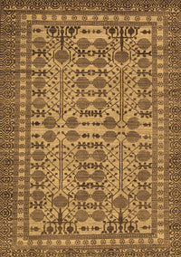 Southwestern Brown Country Rug, abs304brn