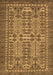 Southwestern Brown Country Rug, abs304brn