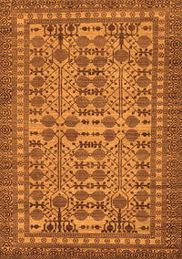 Southwestern Orange Country Rug, abs304org