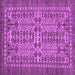 Square Southwestern Purple Country Rug, abs304pur